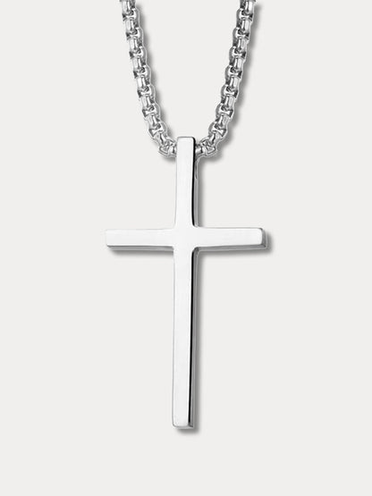 Collar con colgante de cruz