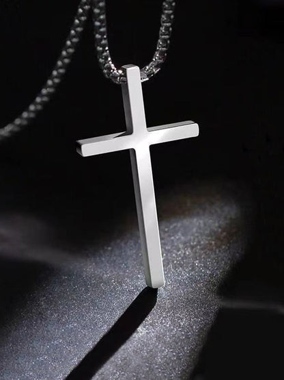 Collar con colgante de cruz