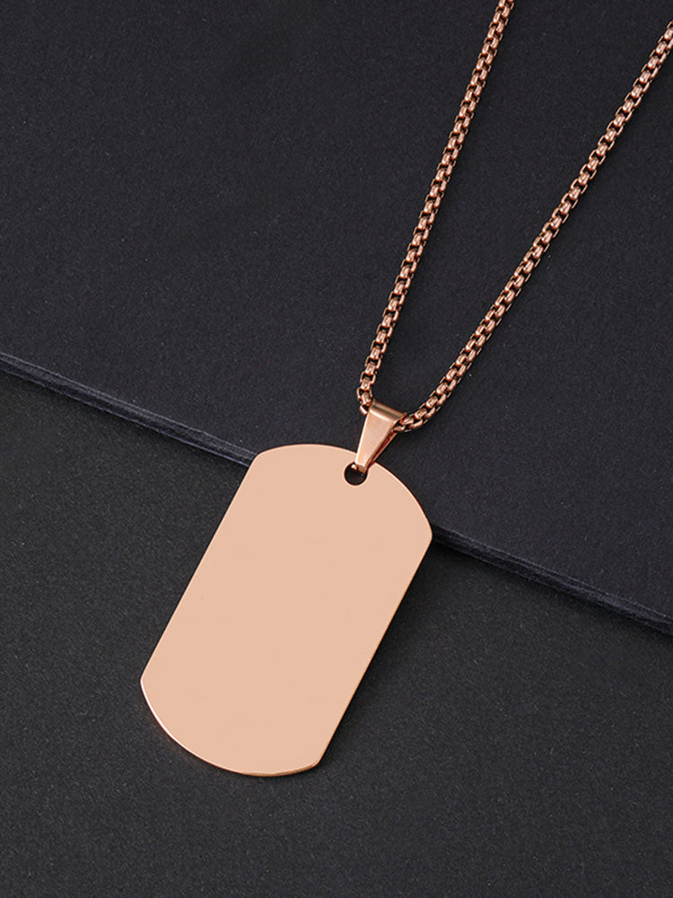 Collar básico con colgante