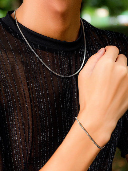 Conjunto de collar y pulsera
