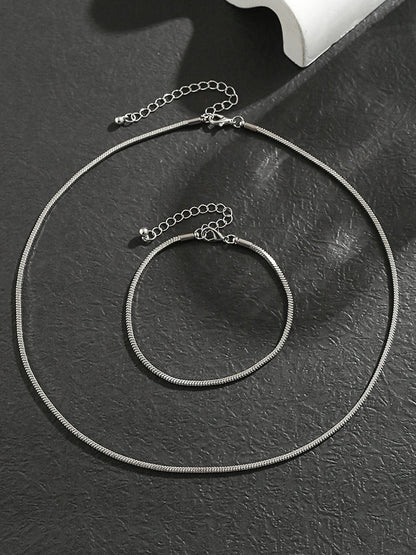 Conjunto de collar y pulsera