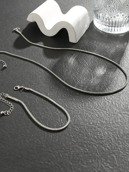 Conjunto de collar y pulsera