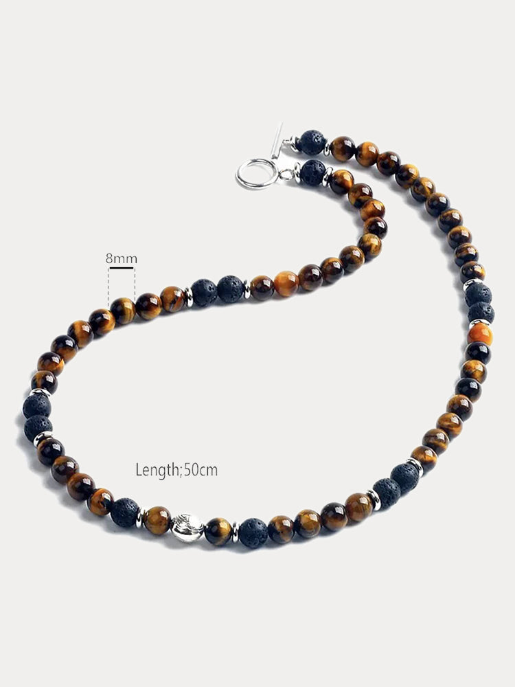 Collar de ojo de tigre
