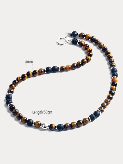 Collar de ojo de tigre