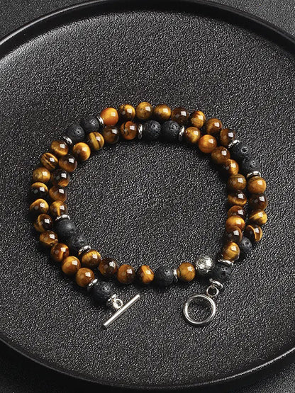 Collar de ojo de tigre