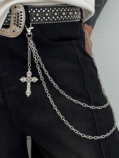 Cadena para pantalones con doble capa