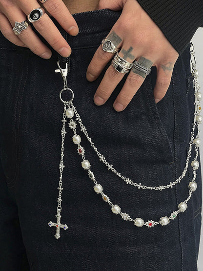 Cadena para pantalones con estilo