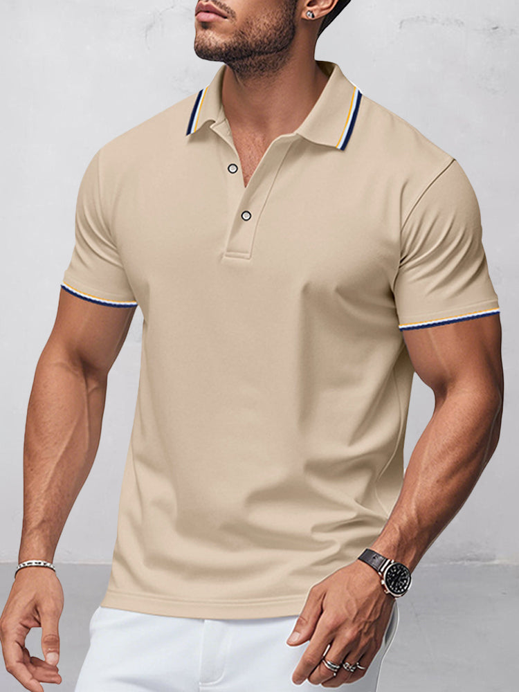 Polo de moda de corte holgado