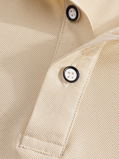 Polo de moda de corte holgado