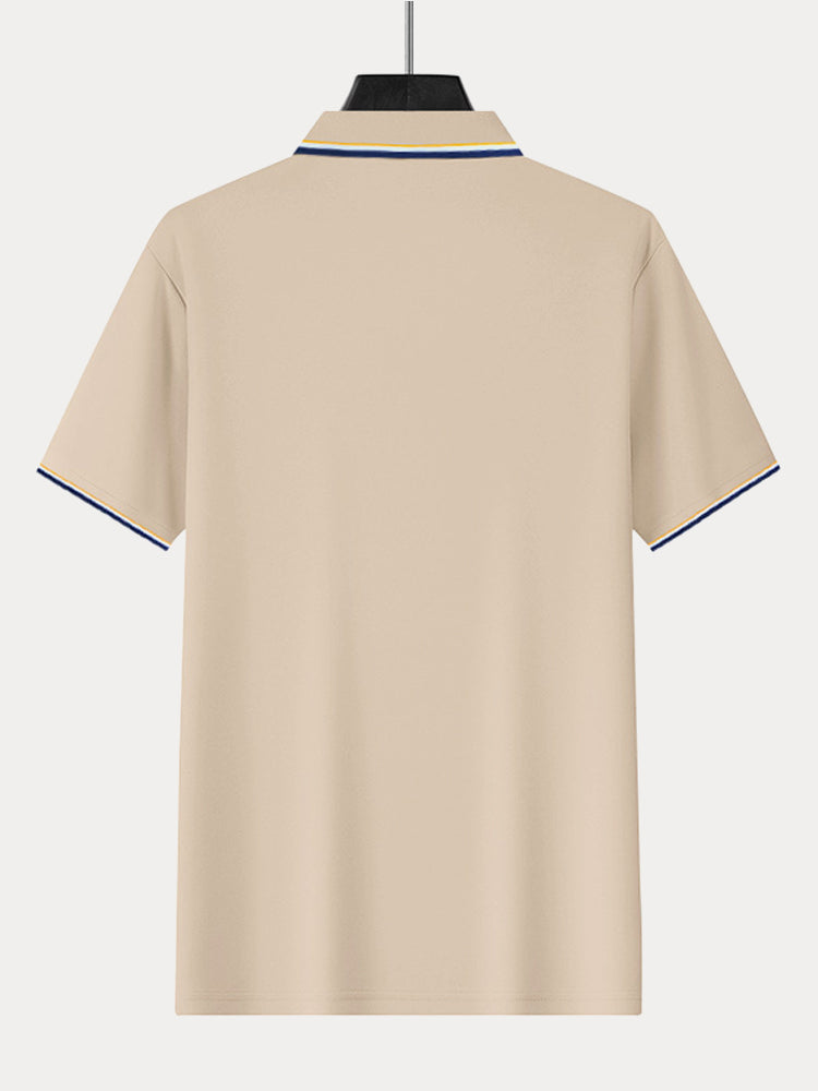 Polo de moda de corte holgado