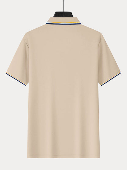 Polo de moda de corte holgado