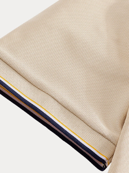 Polo de moda de corte holgado