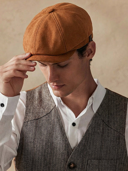 Gorra estilo newsboy