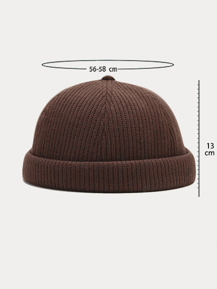 Gorro vintage sin visera
