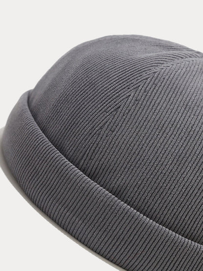 Gorro de pana sin visera clásico