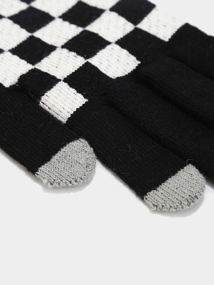 Set 3 en 1: gorro de punto,bufanda y guantes