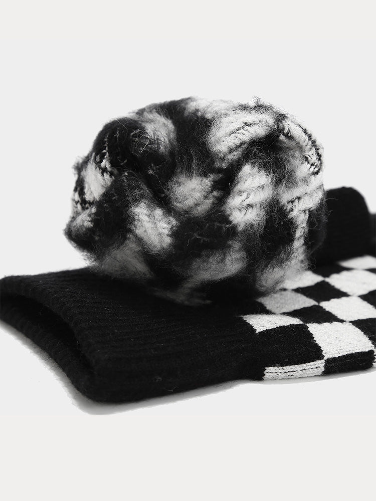 Set 3 en 1: gorro de punto,bufanda y guantes