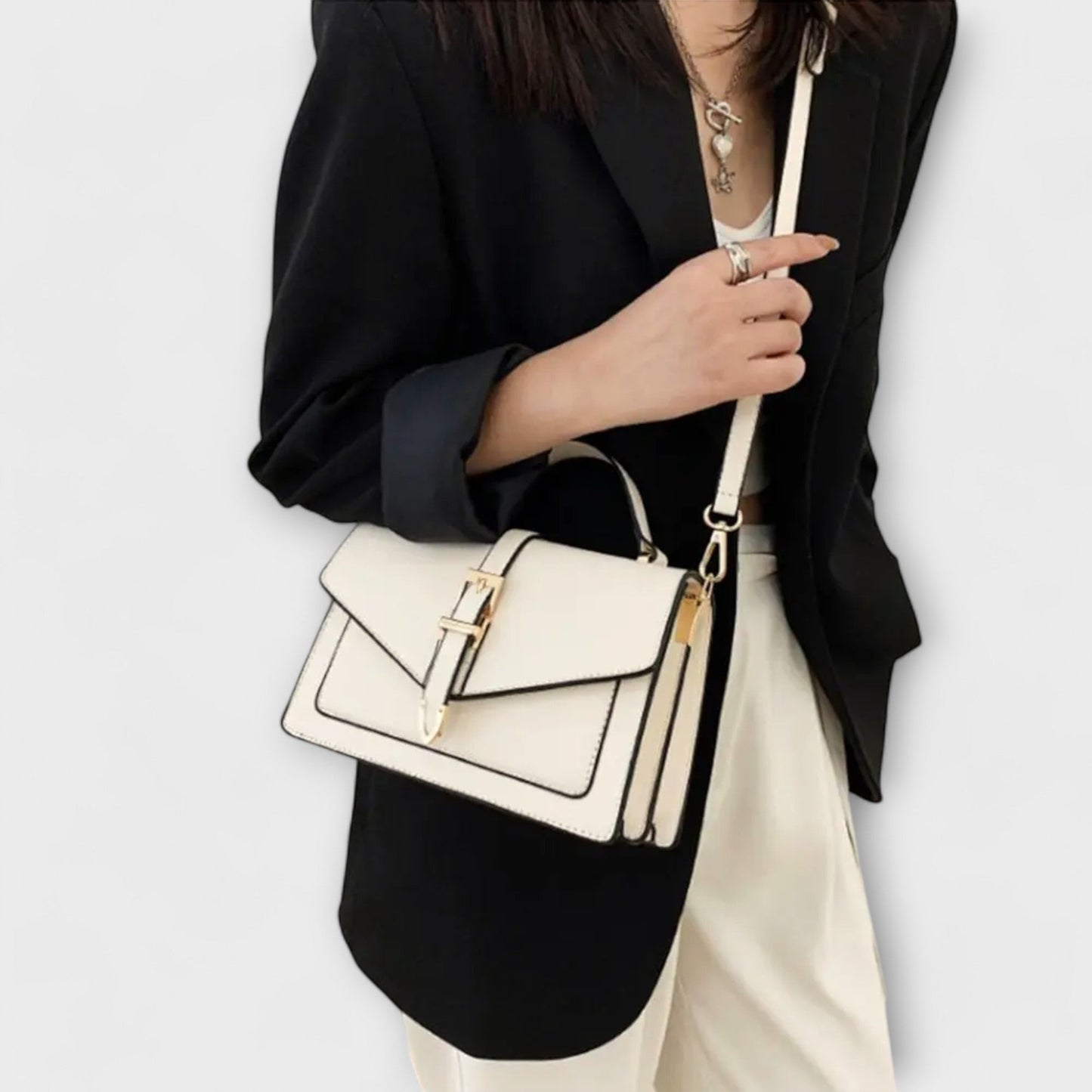 Bolso de hombro clásico