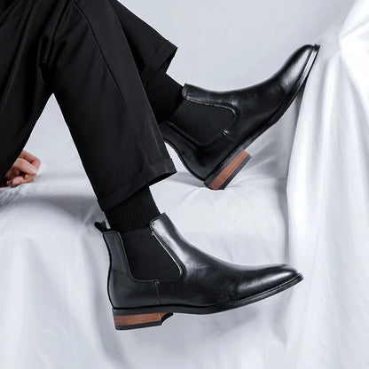 Botas Chelsea de estilo británico