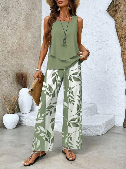 Conjunto de verano ligero y elegante