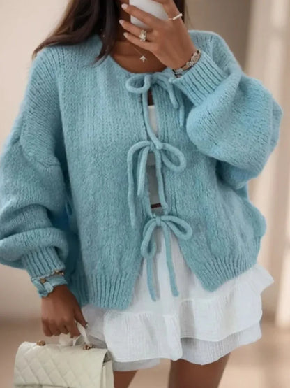 Chaqueta de punto cálida