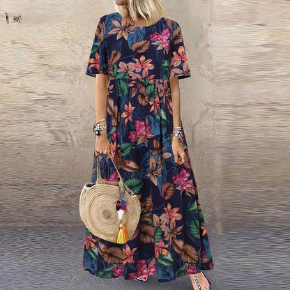 Vestido Largo Floral