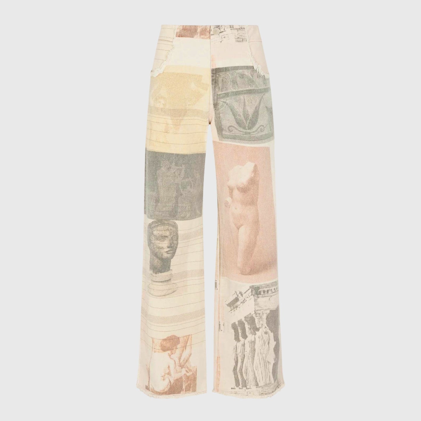 Jeans Vintage de Cintura Alta
