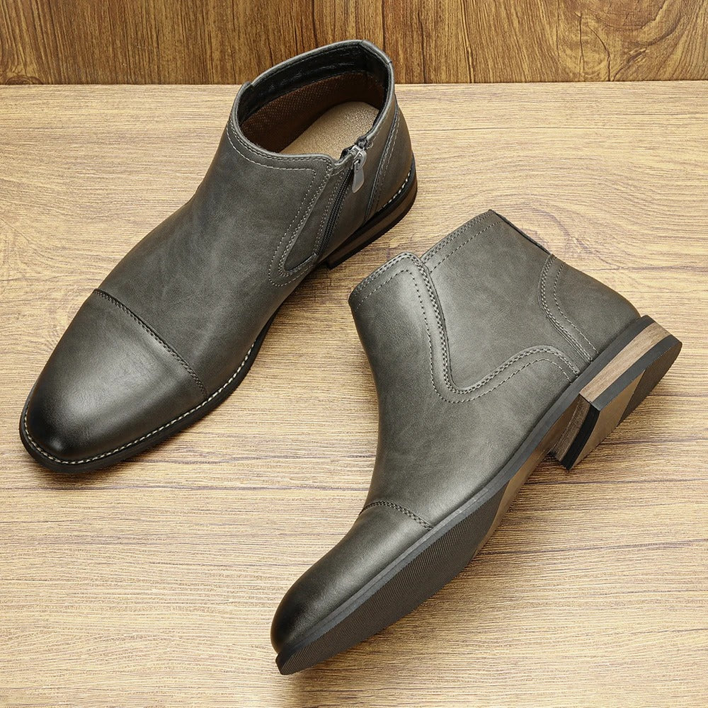 Botas Chelsea de piel