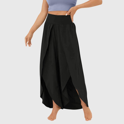 Pantalones Boho de corte amplio