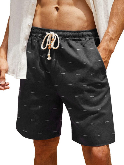 Pantalones cortos de lino