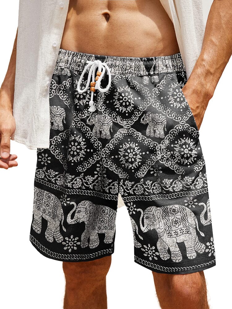 Pantalones cortos de lino