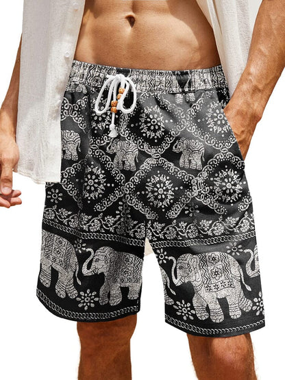 Pantalones cortos de lino