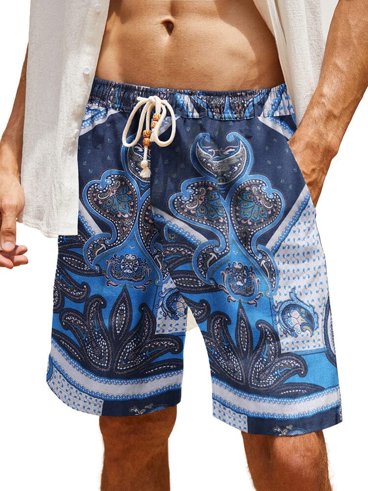 Pantalones cortos de lino