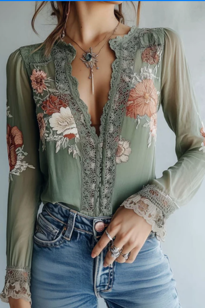 Blusa Encanto Floral