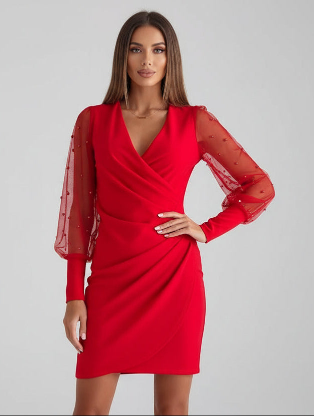 Vestido Perlas