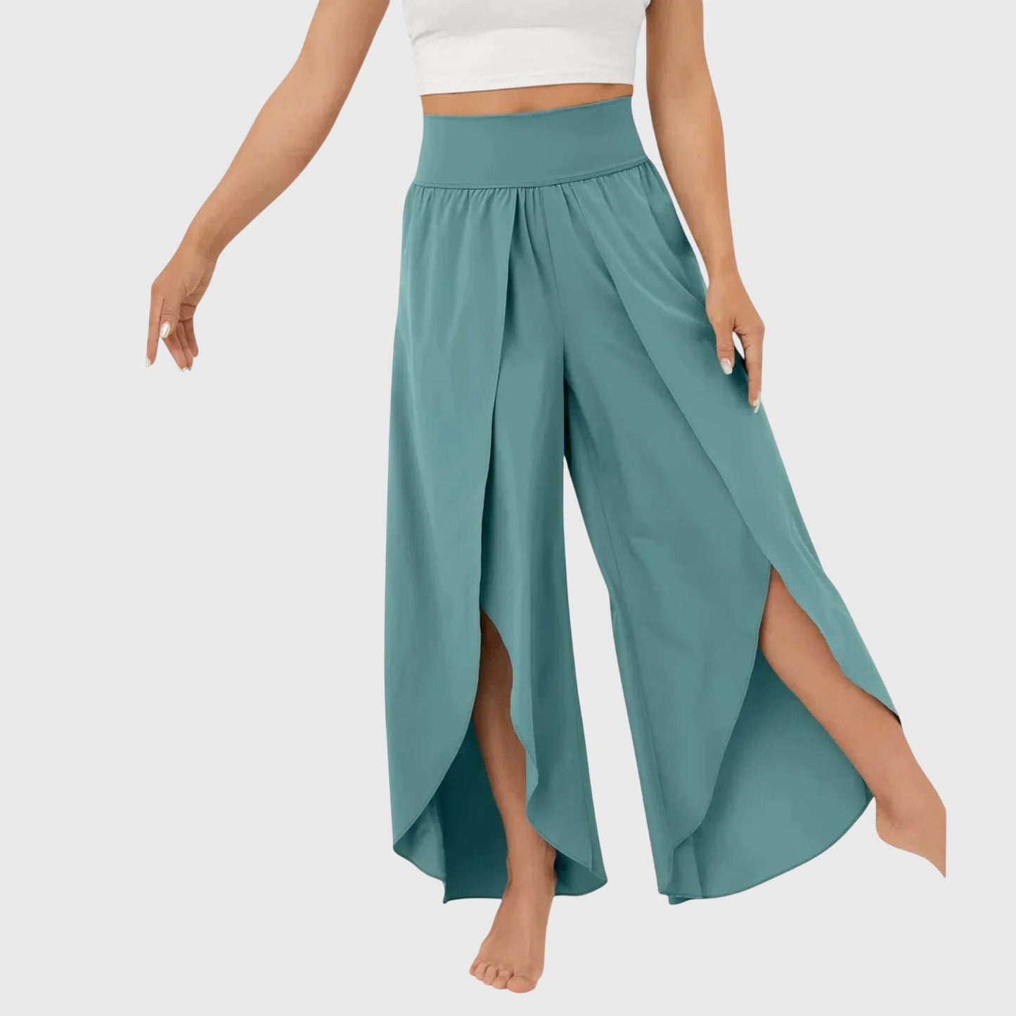 Pantalones Boho de corte amplio