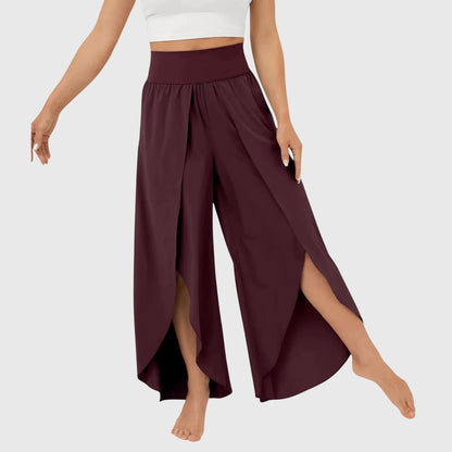 Pantalones Boho de corte amplio