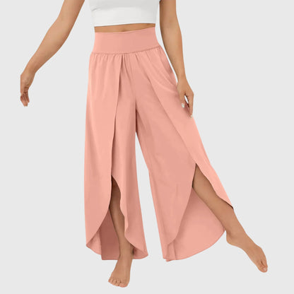 Pantalones Boho de corte amplio