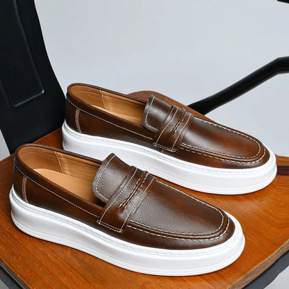 Zapatos náuticos de piel
