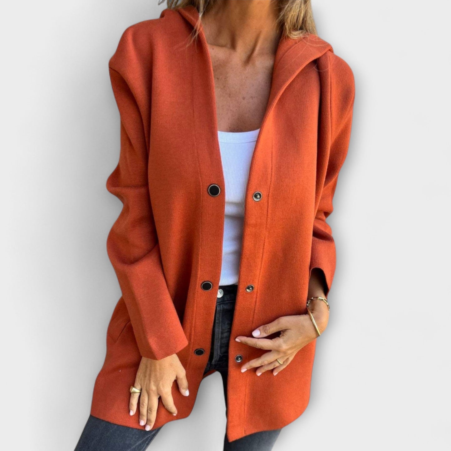 Chaqueta con capucha casual