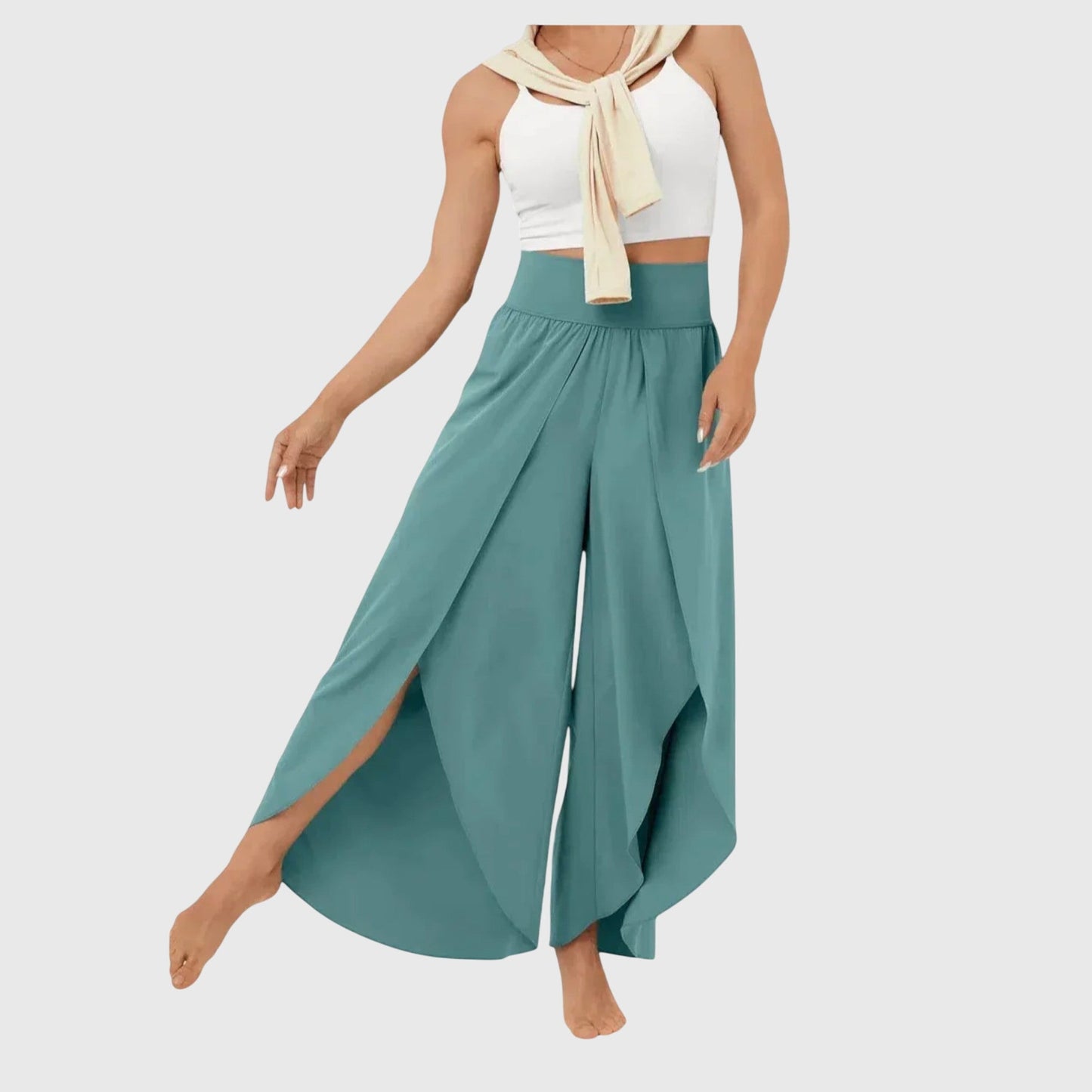 Pantalones Boho de corte amplio