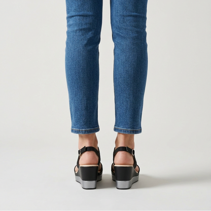Rachele - Sandalia cómoda para mujer con cuña