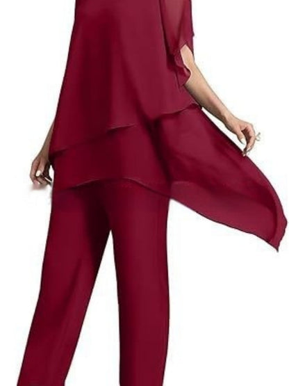 Conjunrto de color liso elegante