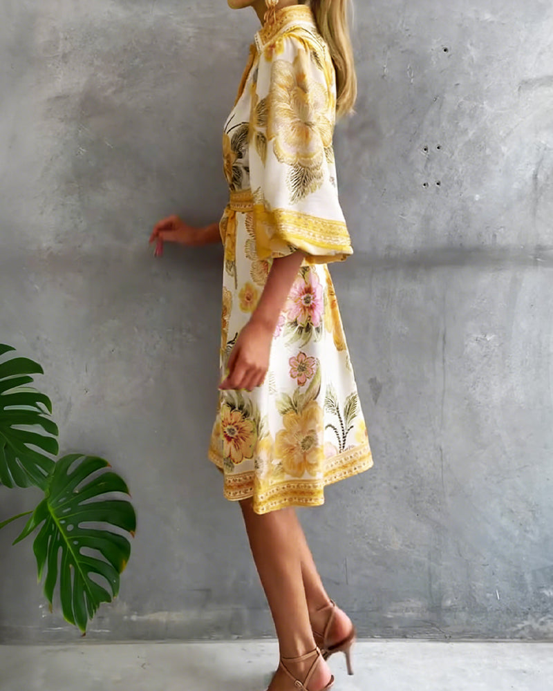 Vestido Jardín Floral
