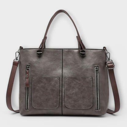 Elegante bolso de cuero