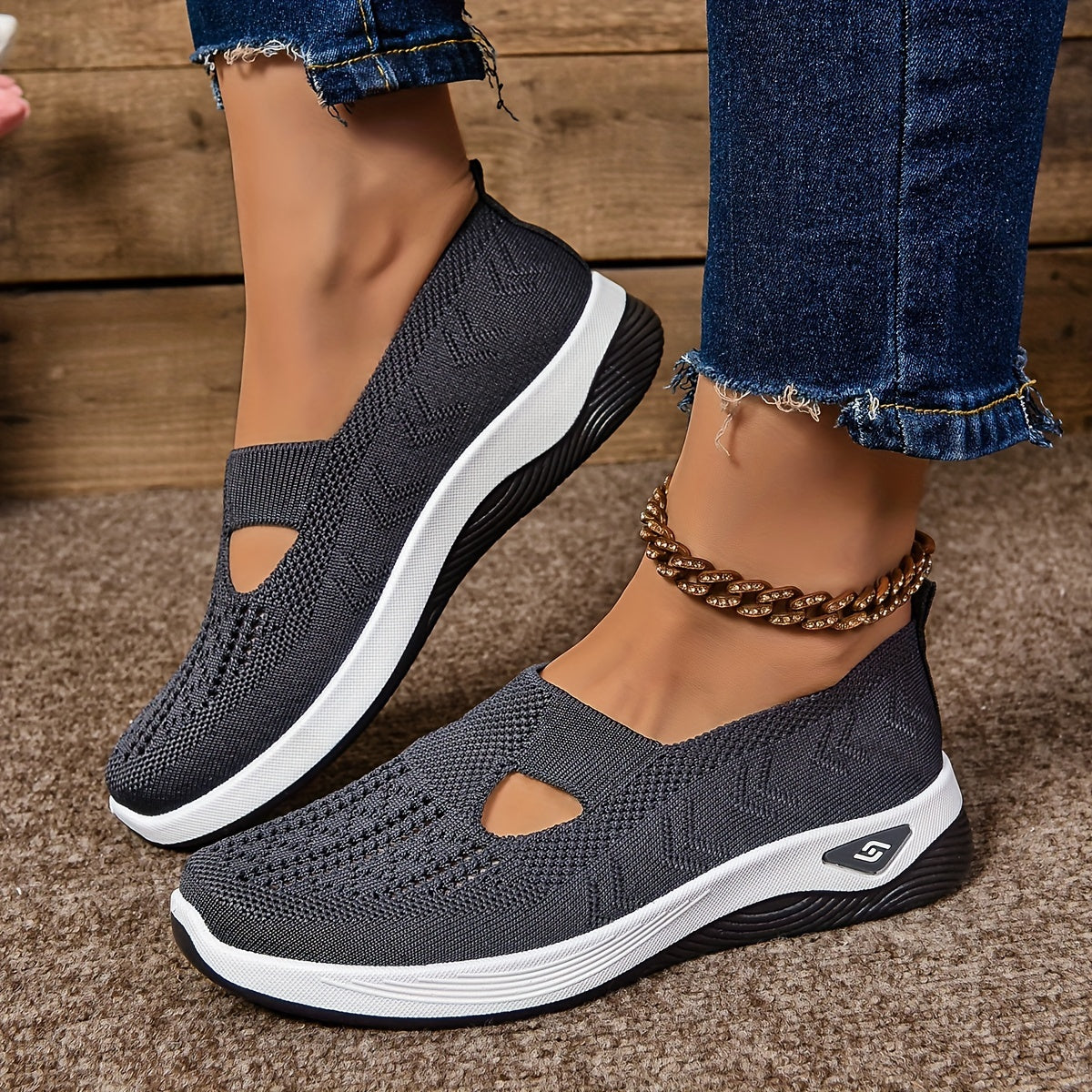 Zapatos ortopédicos cómodos y antideslizantes