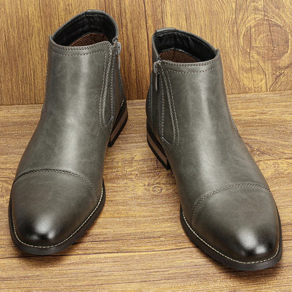 Botas Chelsea de piel
