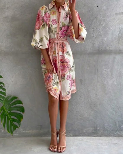Vestido Jardín Floral