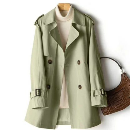 Abrigo Trench Doble Fila