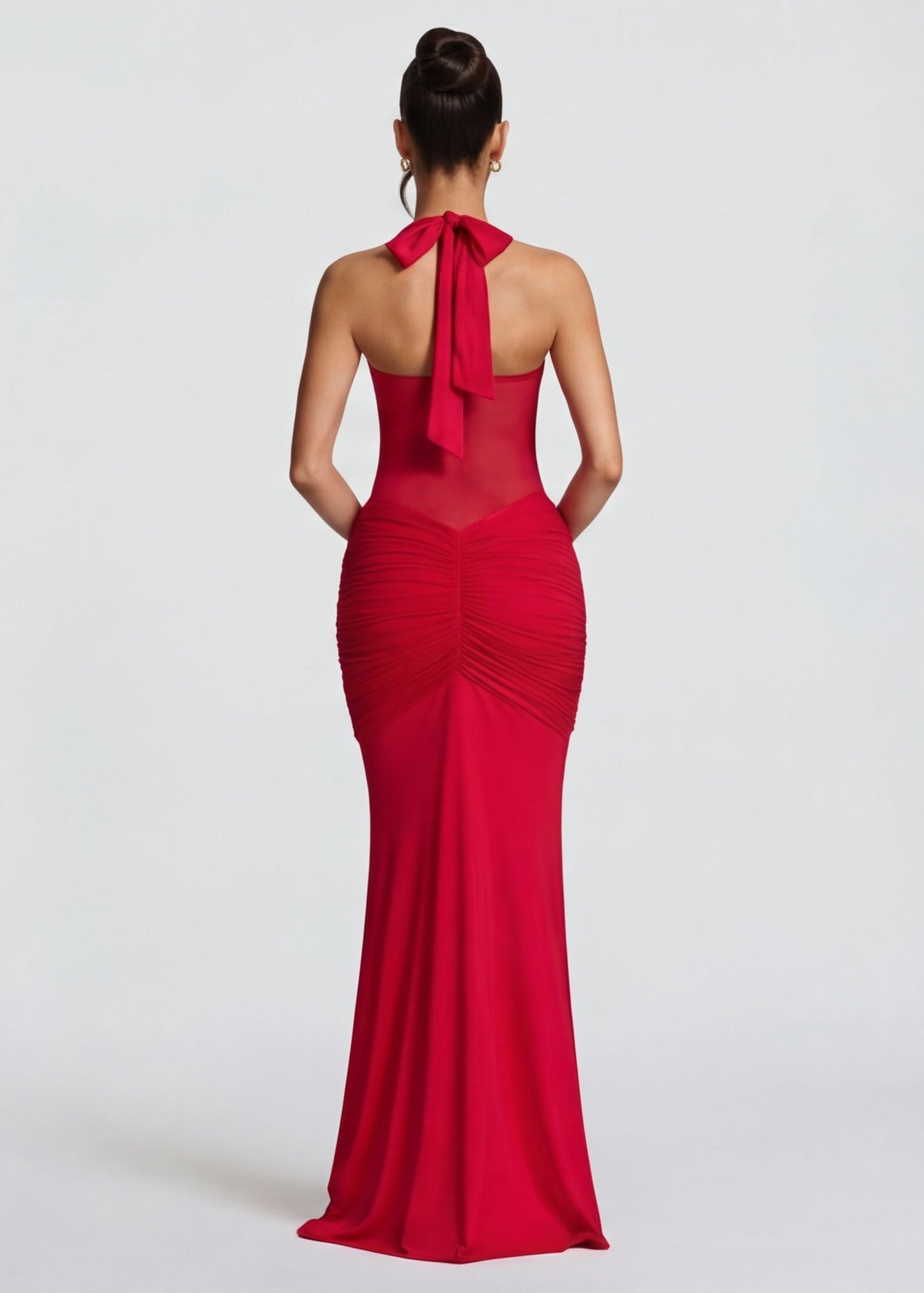 ARIA | Siren Vestido de gala con silueta de reloj de arena